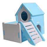 Hamster color swing hamster toy nest seesaw Rainbow Bridge pet